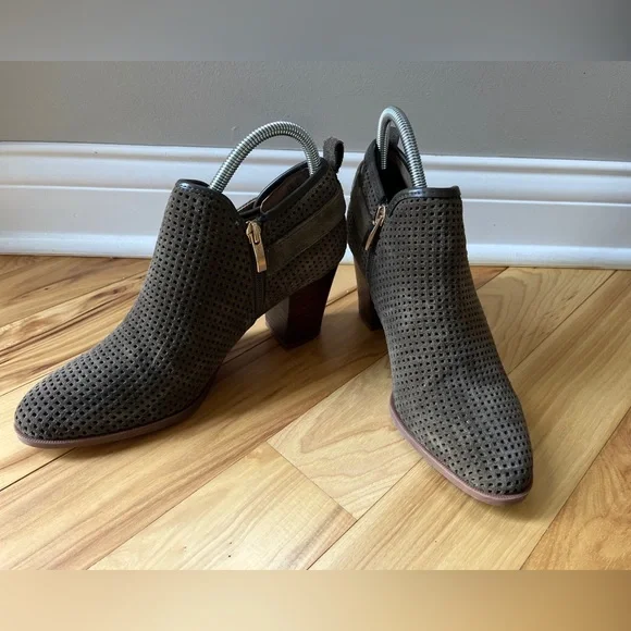 Franco Sarto Dale2 Ankle Boot Bootie sz 8.5M/ Olive Green / EUC - Picture 10 of 10